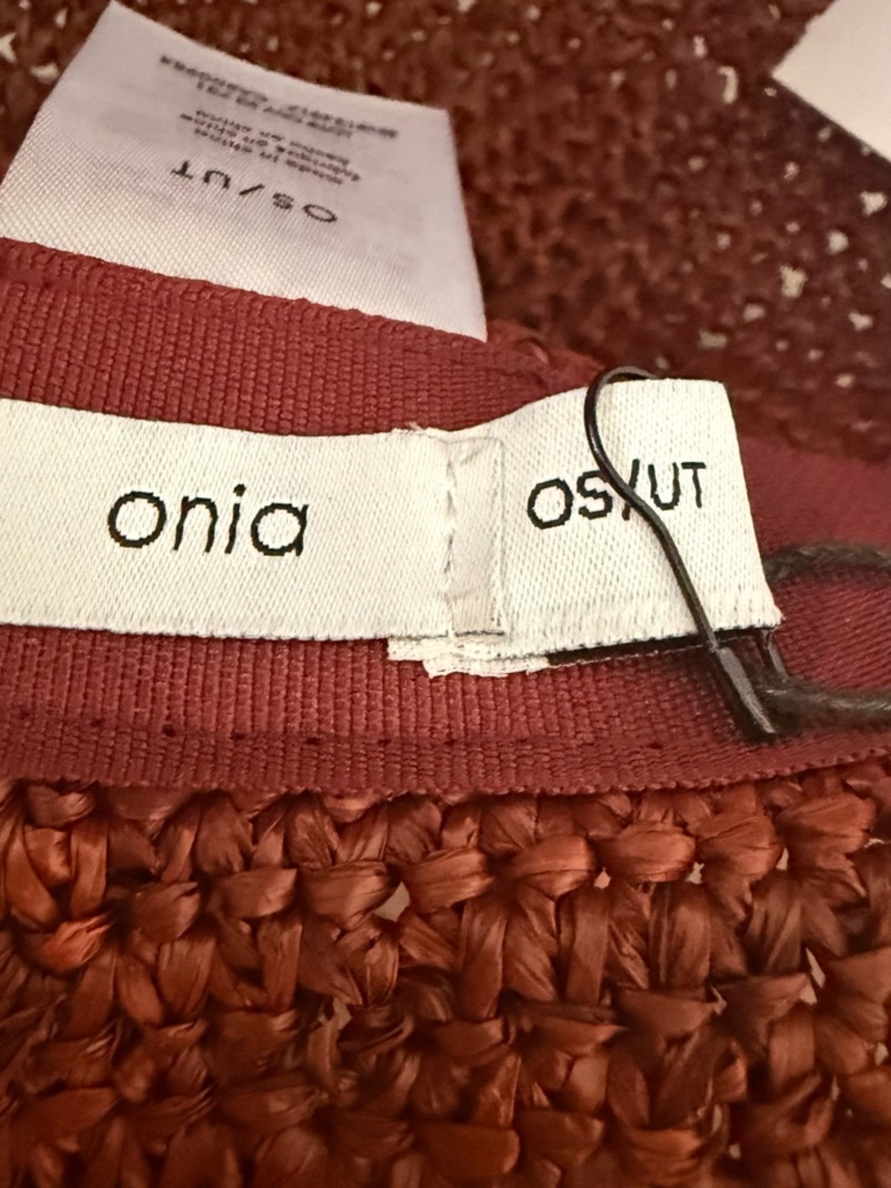 NEW NWT Onia Raffia Golden Khaki Bucket Hat — Straw - Picture 9 of 10